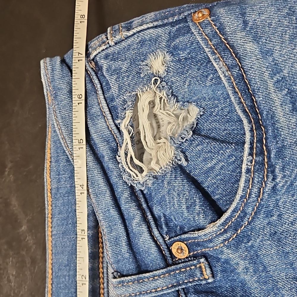 American Eagle Outfitters Blue Boyfriend Jeans - Picture 7 of 9